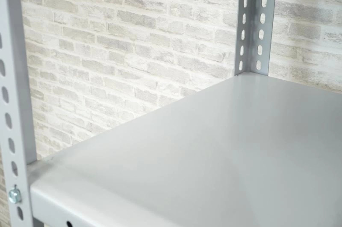 イトーキ RR型 0945軽量棚〔H1800、天地6段、ライトグレー〕