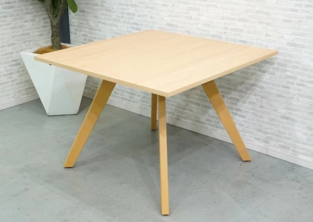 コクヨ デイズテーブル ウッドチルト 角テーブル〔W1000､ナチュラル天板〕