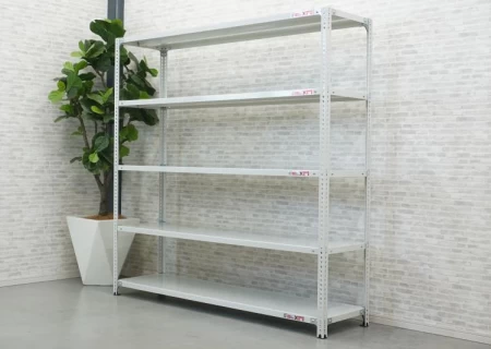 トラスコ 1845軽量棚〔H1800、天地5段〕