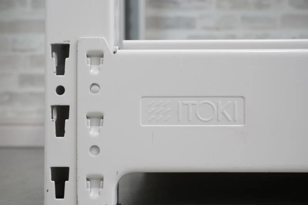イトーキ RL型 0945中軽量棚2連セット〔H2100、天地6段〕