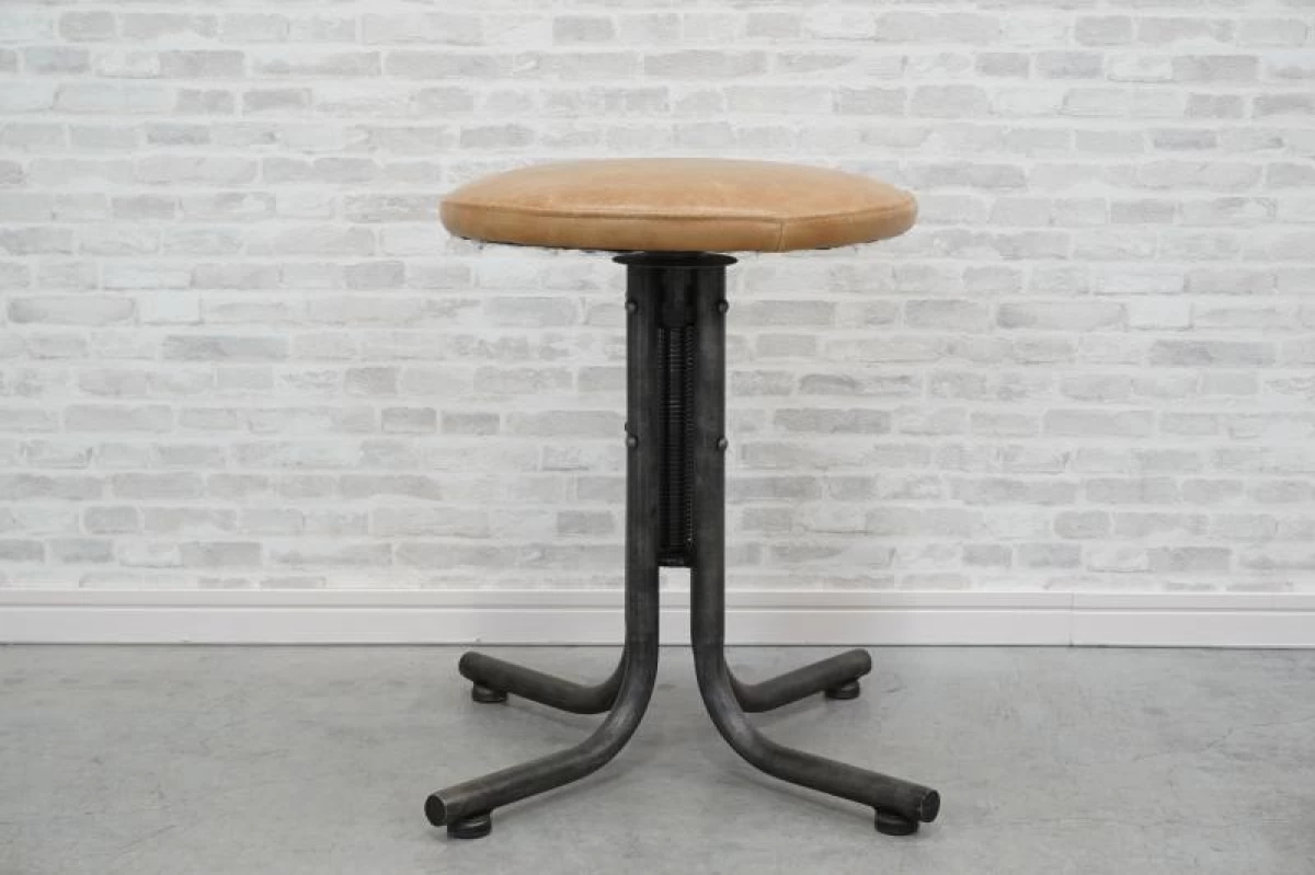 関家具 ノットアンティークス スツール4脚セット〔ブラック脚〕